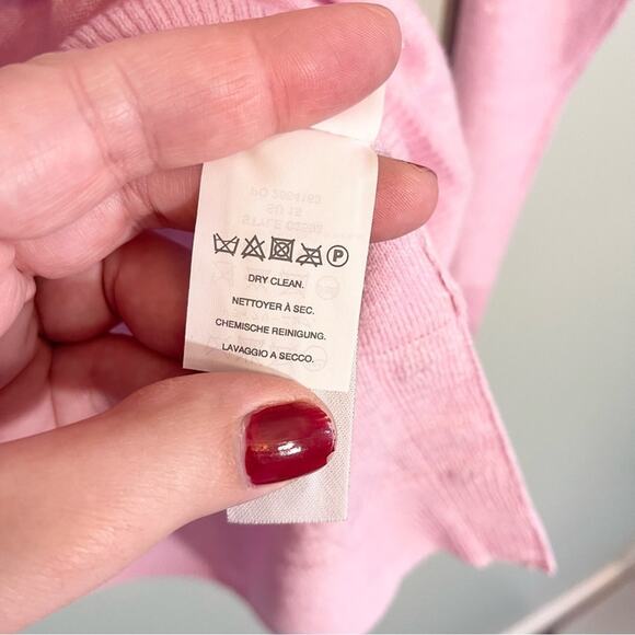 NWT J Crew Lilac Wool Linen Blend Sweater Size M - Picture 8 of 12